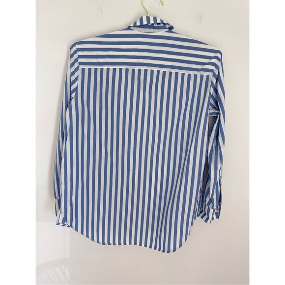 MADEWELL Oversized Fit Striped Shirt Size XS - Picture 4 of 5
